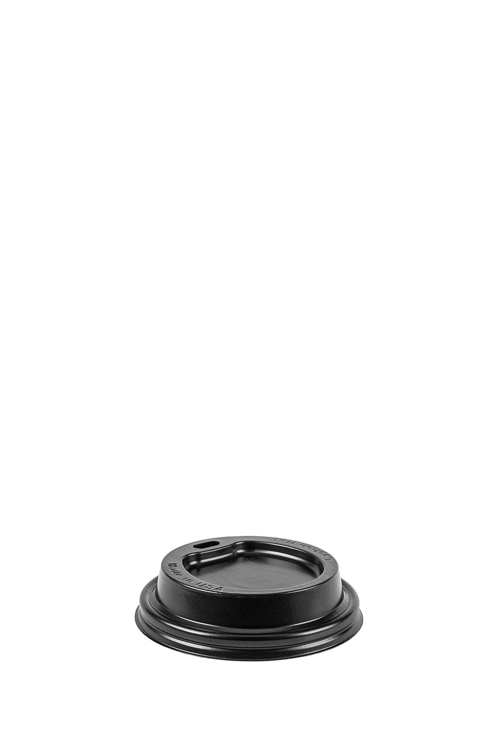 8oz Black Gourmet Lid (80mm)