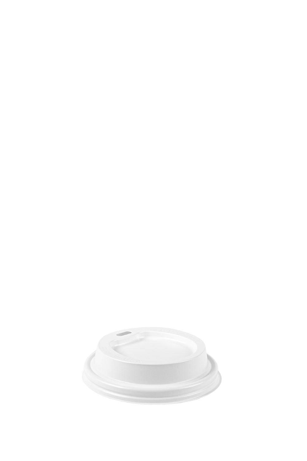 8oz White Gourmet Lid (80mm)