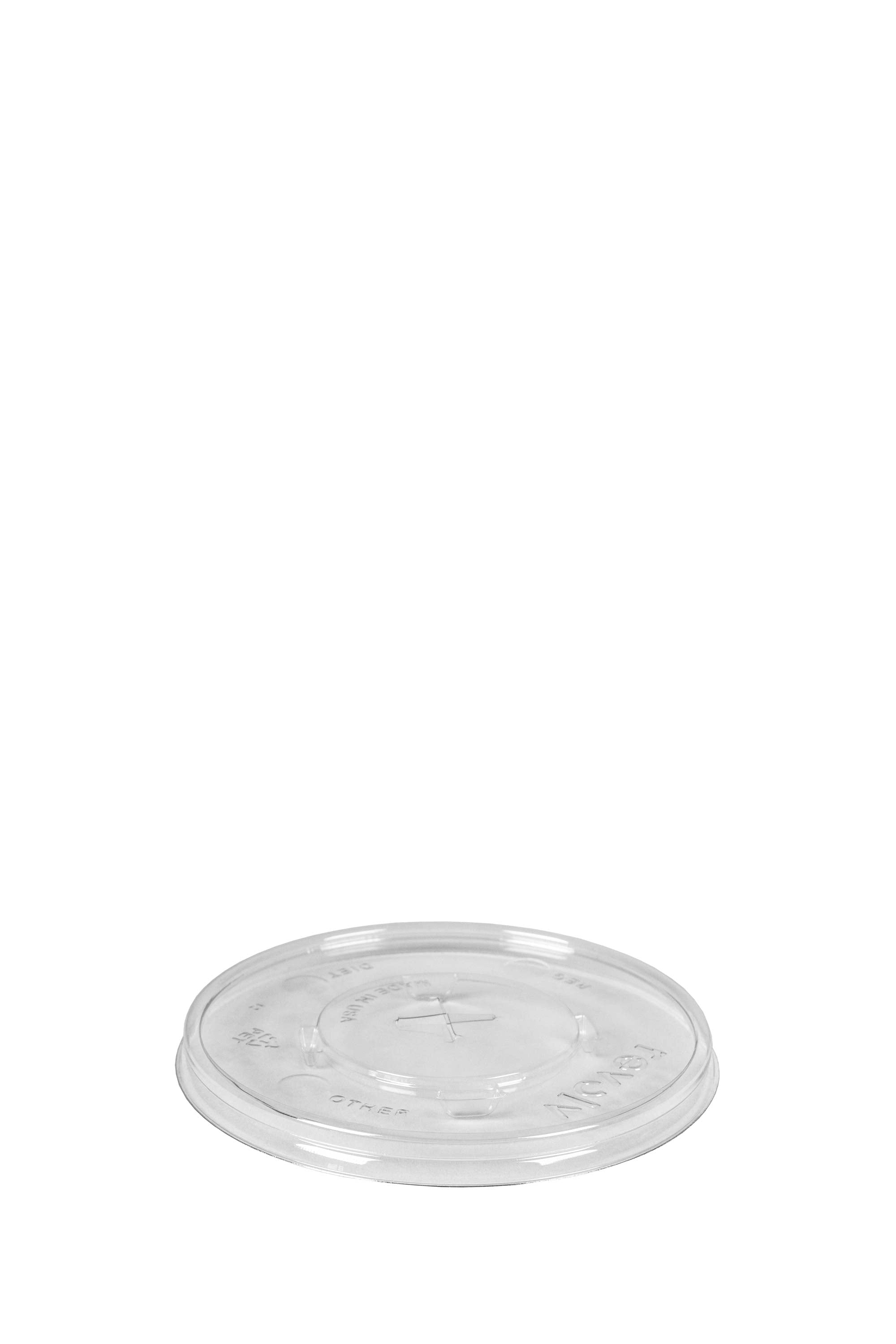 30-52oz Clear Flat Lid (115mm)