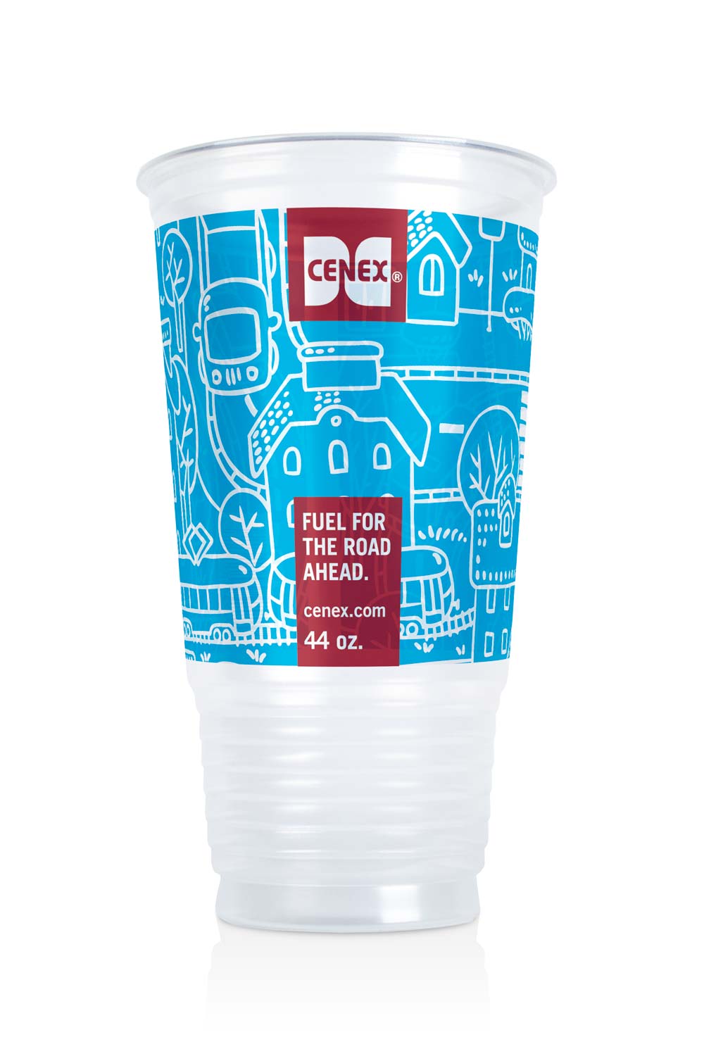 Cenex PP Plastic 44oz