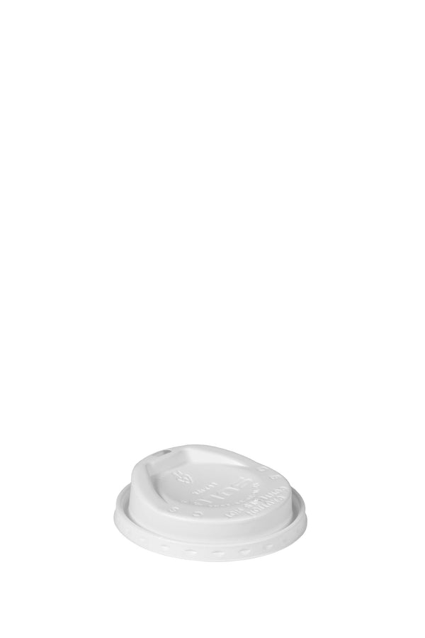 12-24oz White Gourmet Lid (86mm)