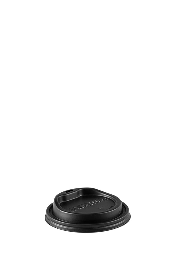 12-24oz Black Gourmet Lid (90mm)