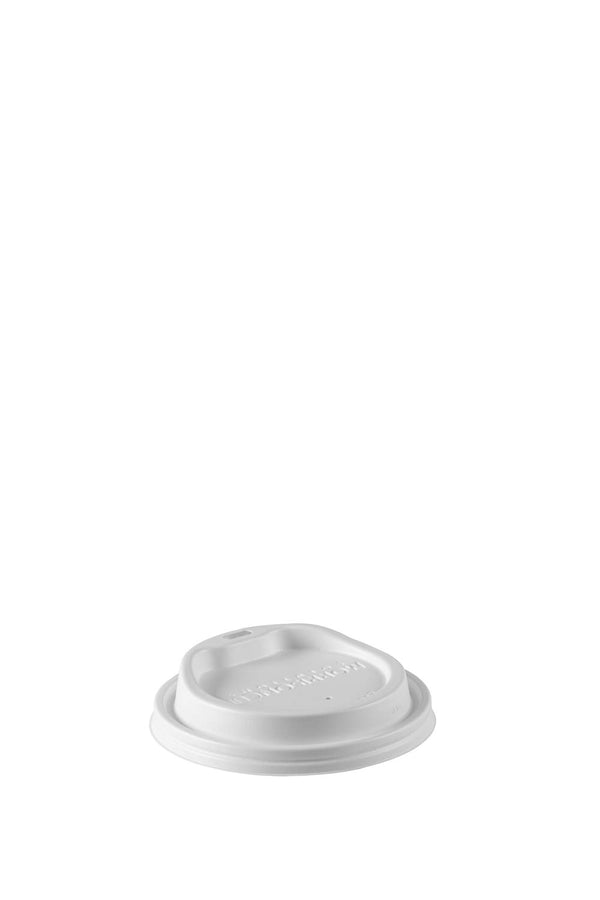 12-24oz White Gourmet Lid (90mm)