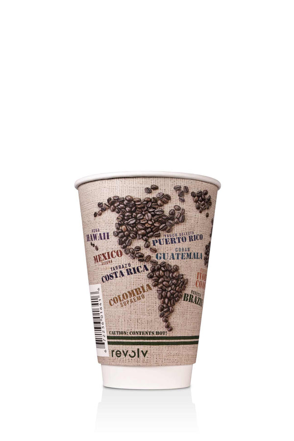 Destination Coffee Insulated Paper 16oz